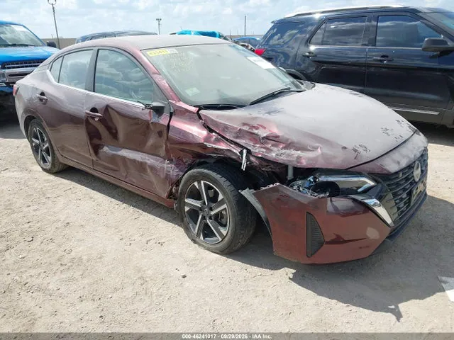 2024 Nissan Sentra Sv Xtronic Cvt VIN 3N1AB8CV6RY377166 фото 1