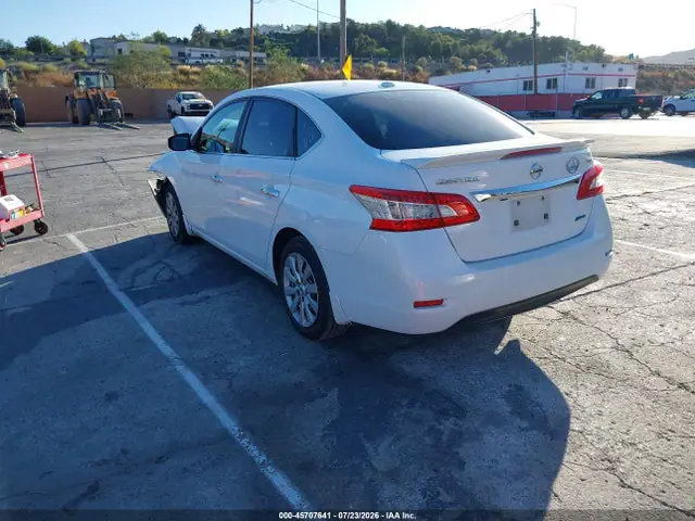 3N1AB7AP3EY299275 — 2014 Nissan Sentra SV, фото 3 с аукциона IAAI 14.10.2026, Передняя часть