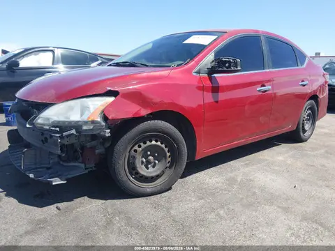 2014 Nissan SENTRA SV VIN 3N1AB7AP3EL634645 фото 2