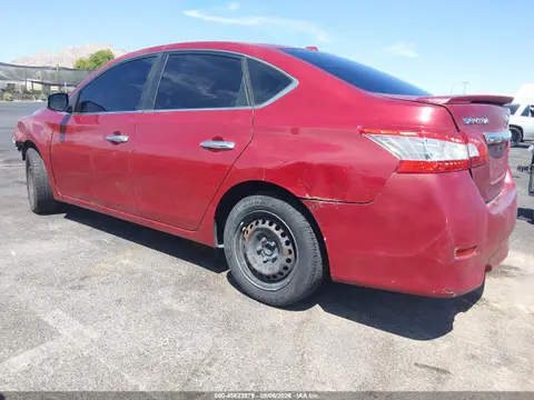 2014 Nissan SENTRA SV VIN 3N1AB7AP3EL634645 фото 3