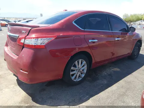 2014 Nissan SENTRA SV VIN 3N1AB7AP3EL634645 фото 4