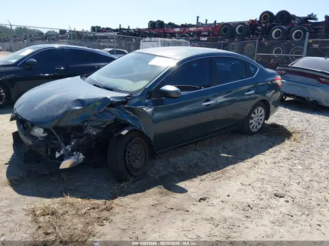 2014 Nissan SENTRA SV VIN 3N1AB7AP4EY234631 фото 2