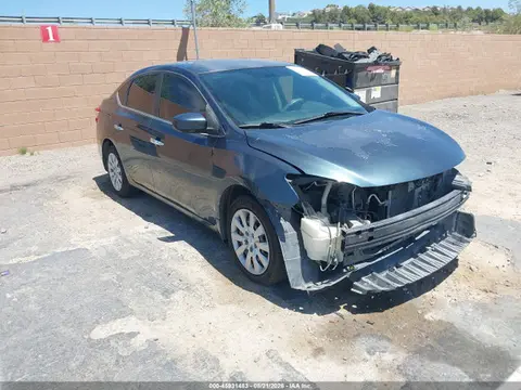 3N1AB7AP2EY209355 — 2014 Nissan Sentra SV, Передняя часть (Front End), фото до ремонта