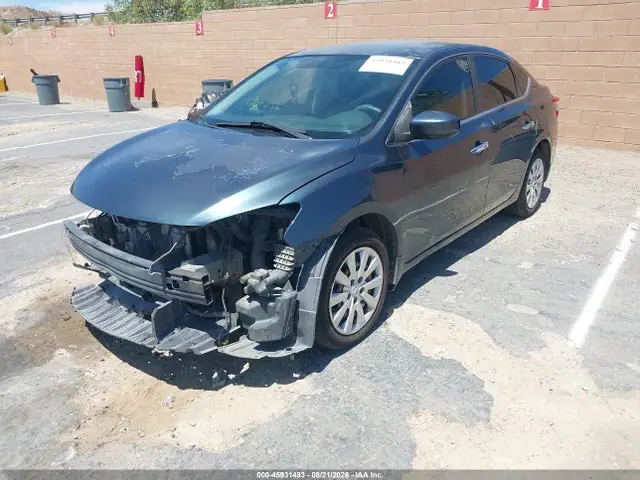 2014 Nissan SENTRA SV VIN 3N1AB7AP2EY209355 фото 2