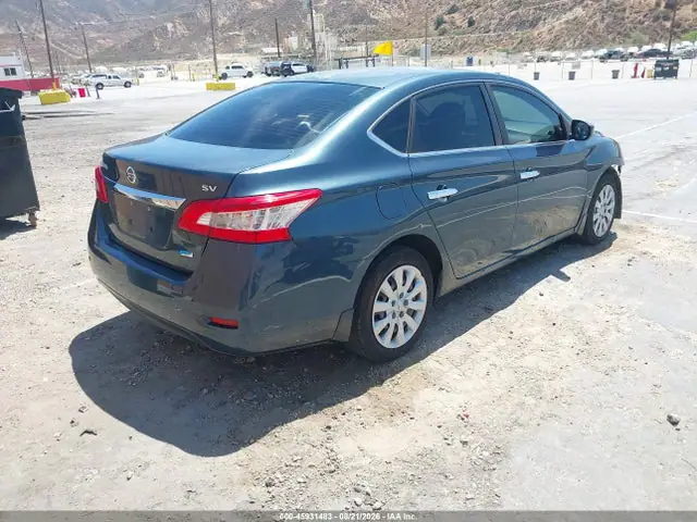 2014 Nissan SENTRA SV VIN 3N1AB7AP2EY209355 фото 4