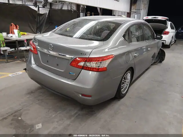 3N1AB7AP8EY220201 — 2014 Nissan Sentra SV, фото 4 с аукциона IAAI 13.10.2026, Передняя часть