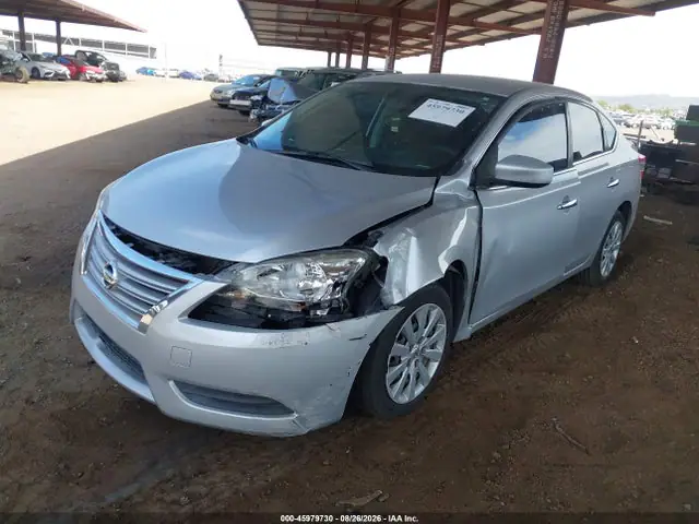 3N1AB7AP8EL672985 — 2014 Nissan Sentra SV, фото 2 с аукциона IAAI 13.10.2026, Передняя часть слева