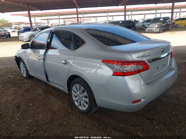 3N1AB7AP8EL672985 — 2014 Nissan Sentra SV, фото 3 с аукциона IAAI 13.10.2026, Передняя часть слева