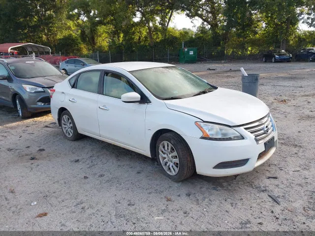 2014 Nissan SENTRA SV VIN 3N1AB7AP9EY283548 фото 1