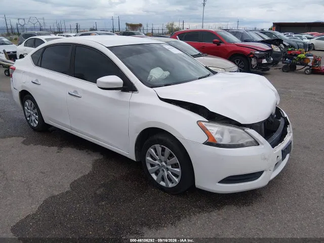 2014 Nissan SENTRA SV VIN 3N1AB7APXEL662619 фото 1
