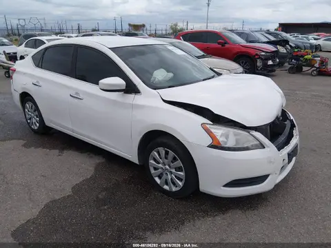 3N1AB7APXEL662619 — 2014 Nissan Sentra SV, Передняя часть слева (Left Front), фото до ремонта