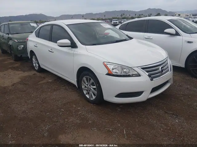 3N1AB7APXEY309770 — 2014 Nissan Sentra SV, Естественный износ (Normal Wear & Tear), фото до ремонта