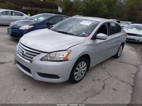 2014 Nissan SENTRA SV VIN 3N1AB7AP9EL654415 фото 2