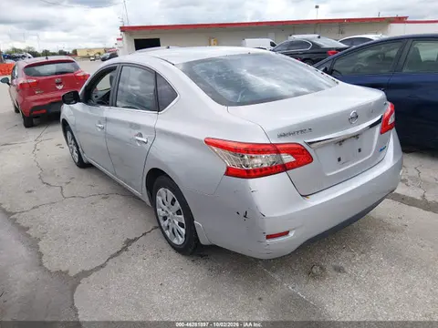 2014 Nissan SENTRA SV VIN 3N1AB7AP9EL654415 фото 3