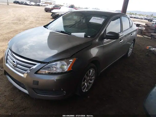 2015 Nissan SENTRA SV VIN 3N1AB7AP5FY282608 фото 2
