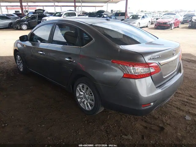 2015 Nissan SENTRA SV VIN 3N1AB7AP5FY282608 фото 3