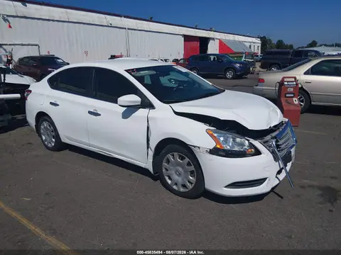 3N1AB7AP0FY303882 — 2015 Nissan Sentra SV, Передняя часть (Front End), фото до ремонта