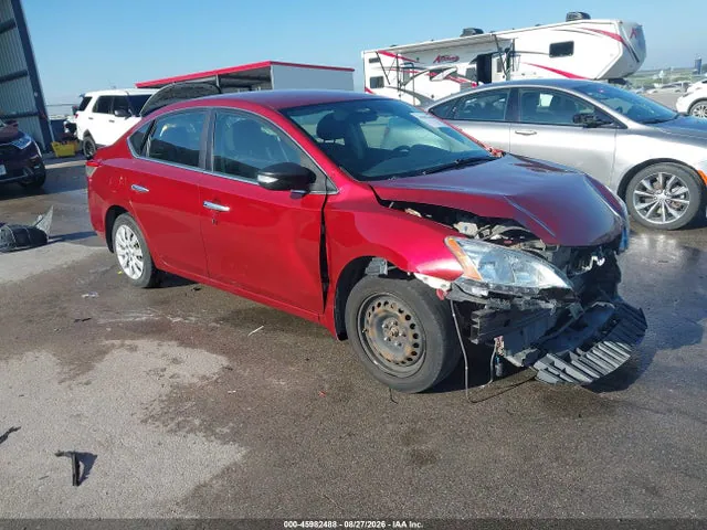 2015 Nissan SENTRA SV VIN 3N1AB7AP3FY329523 фото 1