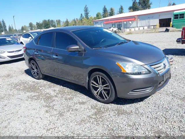 3N1AB7AP3FY244956 — 2015 Nissan Sentra SV, Задняя часть (Rear), фото до ремонта
