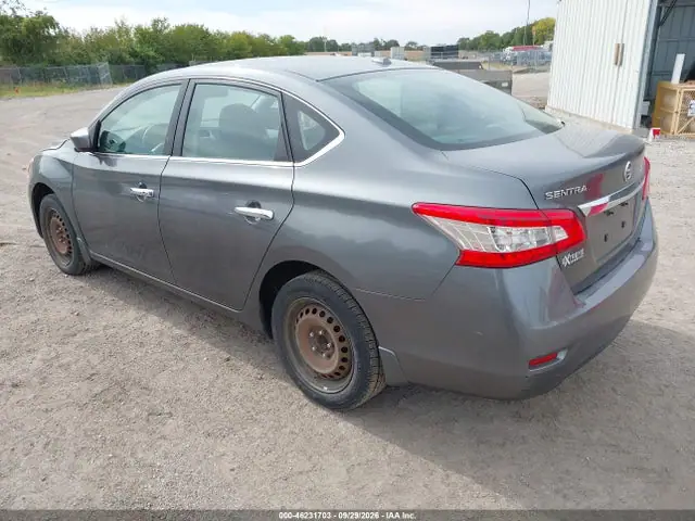 3N1AB7AP9FL642055 — 2015 Nissan Sentra SV, фото 3 с аукциона IAAI 05.10.2026, Естественный износ