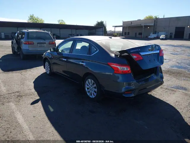 3N1AB7AP5GL665205 — 2016 Nissan Sentra SV, фото 3 с аукциона IAAI 14.10.2026, Задняя часть