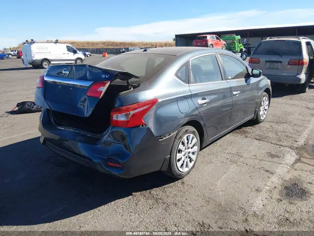 3N1AB7AP5GL665205 — 2016 Nissan Sentra SV, фото 4 с аукциона IAAI 14.10.2026, Задняя часть