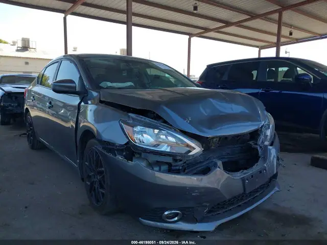 3N1AB7AP5GY247102 — 2016 Nissan Sentra SV, Передняя часть (Front End), фото до ремонта