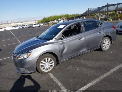 2017 Nissan SENTRA SV VIN 3N1AB7AP1HY315333 фото 2