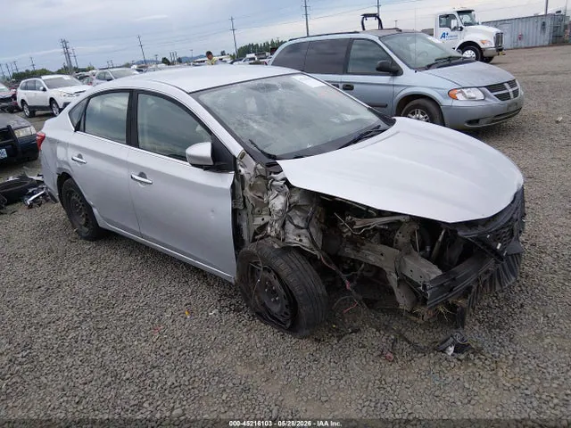 2017 Nissan SENTRA SV VIN 3N1AB7AP7HY319578 фото 1