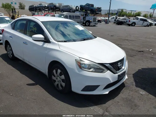 2017 Nissan SENTRA SV VIN 3N1AB7APXHY374705 фото 1