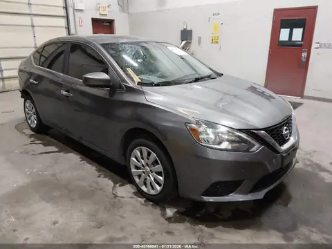 3N1AB7AP2HL707444 — 2017 Nissan Sentra SV, Задняя часть (Rear), фото до ремонта