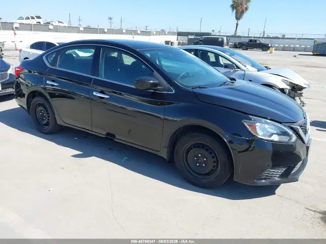 3N1AB7APXHL657778 — 2017 Nissan Sentra SV, Передняя часть слева (Left Front), фото до ремонта
