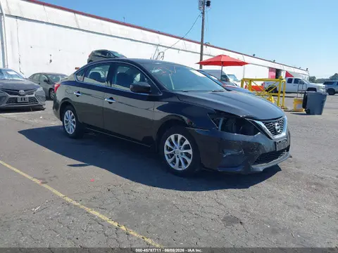 3N1AB7AP2HY265185 — 2017 Nissan Sentra SV, Передняя часть (Front End), фото до ремонта