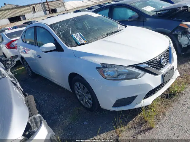 3N1AB7AP3HY350648 — 2017 Nissan Sentra SV, Задняя часть слева (Left Rear), фото до ремонта