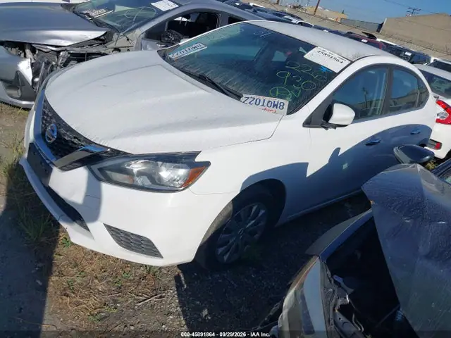 3N1AB7AP3HY350648 — 2017 Nissan Sentra SV, фото 2 с аукциона IAAI 30.09.2026, Задняя часть слева