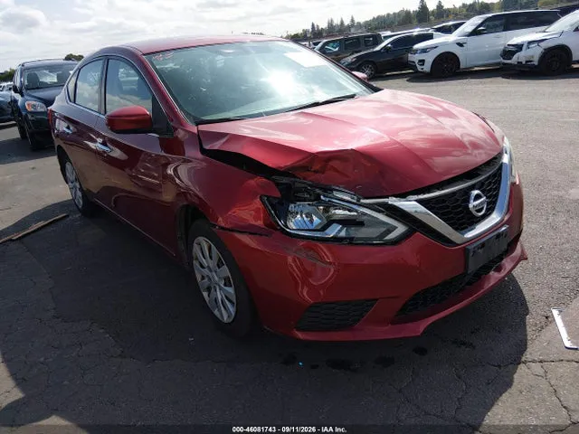 2017 Nissan SENTRA SV VIN 3N1AB7APXHY408951 фото 1