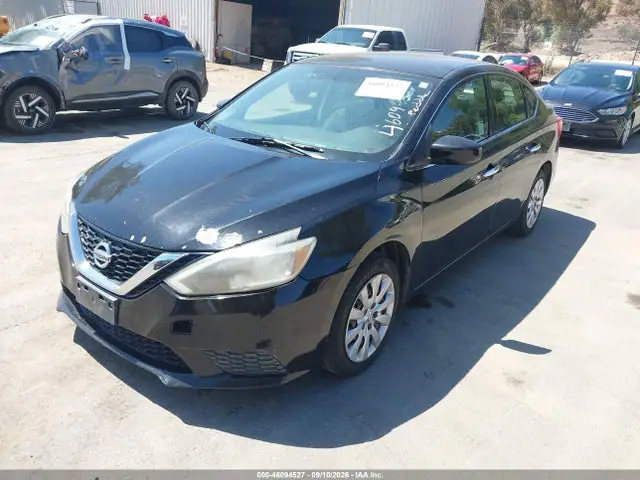 2017 Nissan SENTRA SV VIN 3N1AB7AP5HL696021 фото 2