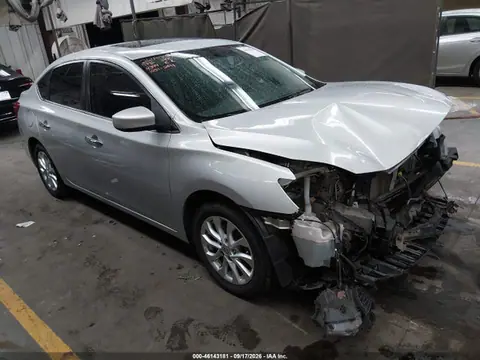 3N1AB7AP0HY349344 — 2017 Nissan Sentra SV, Передняя часть (Front End), фото до ремонта