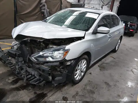 2017 Nissan SENTRA SV VIN 3N1AB7AP0HY349344 фото 2