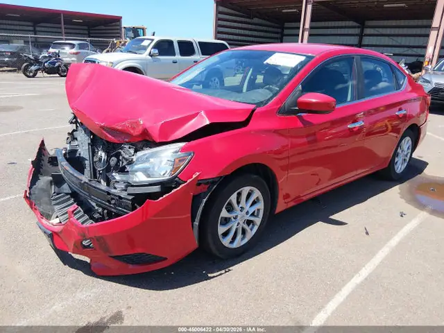 2018 Nissan SENTRA SV VIN 3N1AB7AP6JL619745 фото 2