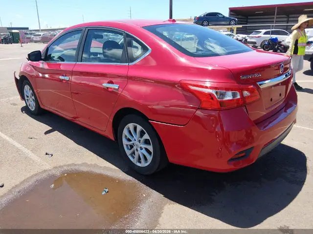 2018 Nissan SENTRA SV VIN 3N1AB7AP6JL619745 фото 3