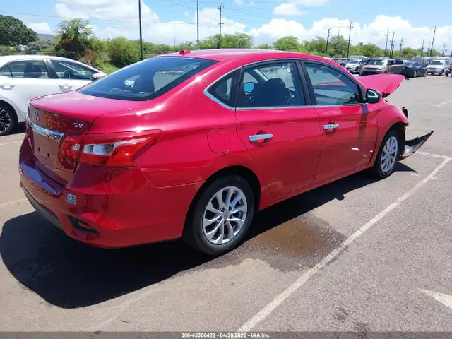 2018 Nissan SENTRA SV VIN 3N1AB7AP6JL619745 фото 4