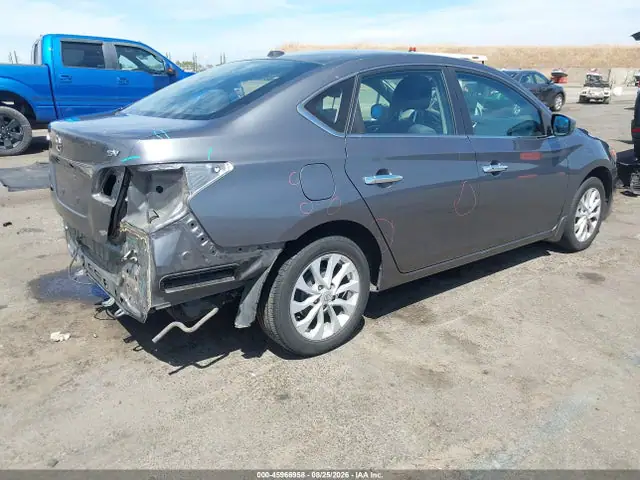 3N1AB7AP9JL625149 — 2018 Nissan Sentra SV, фото 4 с аукциона IAAI 30.09.2026, Задняя часть справа