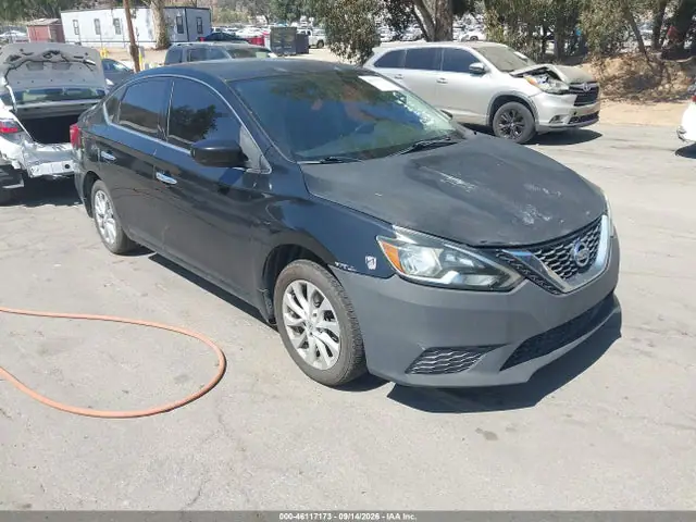 3N1AB7AP9JY228835 — 2018 Nissan Sentra SV, Естественный износ (Normal Wear & Tear), фото до ремонта