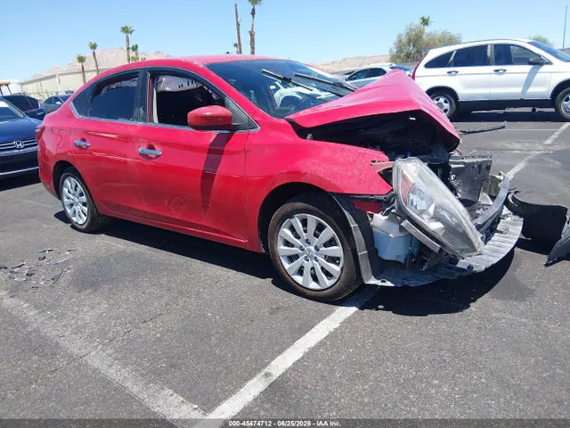 2019 Nissan SENTRA SV VIN 3N1AB7AP4KL609801 фото 1