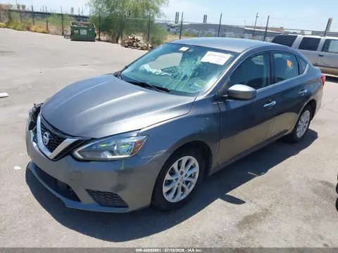 2019 Nissan SENTRA SV VIN 3N1AB7AP6KY367158 фото 2
