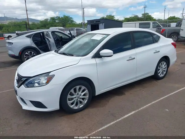 2019 Nissan SENTRA SV VIN 3N1AB7AP8KY240878 фото 2