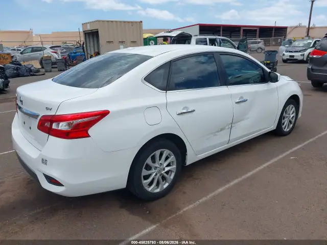 2019 Nissan SENTRA SV VIN 3N1AB7AP8KY240878 фото 4