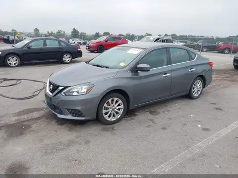 2019 Nissan SENTRA SV VIN 3N1AB7AP8KY356548 фото 2