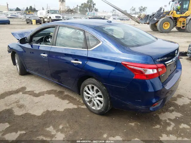 3N1AB7AP4KY436168 — 2019 Nissan Sentra SV, фото 3 с аукциона IAAI 30.09.2026, Передняя часть